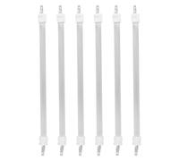 NIYANGLE Tubo Calefactor de Cuarzo 23 CM 6 Piezas para Calentador Eléctrico Elemento Infrarrojo Lejano Bobina de Repuesto para Calefactor Compatible Calefacción Consumo y Uso Doméstico