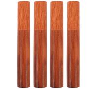 NIYANGLE Tubo de Incienso de Madera de Palisandro 5 G Porta Varillas para Sándalo y Agar Set de 4 Piezas Portátil para Ceremonias Almacenamiento Fresco y Uso Yoga Oficina y Viajes