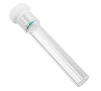 NIYANGLE Tubo de Vidrio Resistente a Alta Presión Alta Transparencia con Tapa Roscada y Base Plana, Capacidad 10ml para Experimentos Científicos en Laboratorio