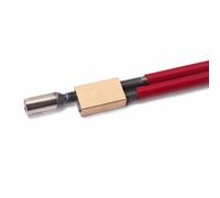 NIYANGLE Varilla Tensor de Guitarra de Latón de 310mm Dos Cabezales, Doble Vía y Alta Durabilidad para Accesorios de Guitarra