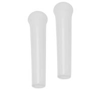 NIYANGLE Varillas de Molienda Manuales de Cerámica 2 Piezas 13 Cm, Herramienta para Moler Ajo y Especias, Mortero Ergonómico para Cocina Doméstica, Trituradora Ligera y Fácil de Usar