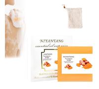 Niyantang Turmeric Soap, Niyantang Soap, Turmeric Cleansing Soap, Turmeric Soap Bar, Natural Turmeric Soap for Face & Body (1pcs)