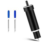 NIYATA 2 cuchillas de corte fino y 1 hoja de corte profundo para Cricut Explore 3/Air 2/Air/One/Maker 3/Maker Aosry Deep Point Blade, 30° Standard Blades