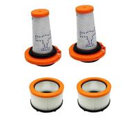 NIYATA - Filtro para Rowenta XFRORCE FLEX 9.60, 2 filtros de aspiradora para Xforce Flex 9.60,2 prefiltros + 2 filtros motor,ZR009010,ZR009012