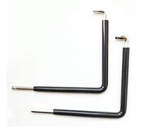 NIYATA Juego de herramientas de ajuste de ventanas, 2 herramientas de ajuste de puerta, Torx 15, hexagonal de 4 mm y cabezal esférico de 4 mm