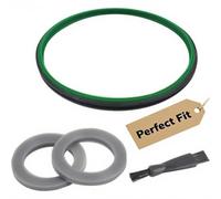 NIYATA - Junta de goma de silicona para Thermomix TM31, junta de tapa y juntas de cuchillos para Vorwerk Thermomix TM31, con 1 cepillo de limpieza