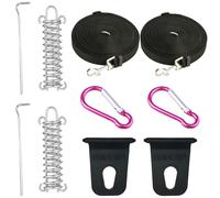 NIYATA Kit de amarre de toldo para Fiamma, toldo para Fiamma F35 F45 F65, correas de tormenta para toldos de caravana, correas de toldo, kit de amarre de toldo, accesorios de toldo para Fiamma