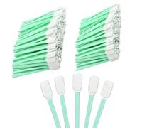 NIYATA - Lote de 100 hisopos de limpieza, algodón y caña de maquillaje, algodón y caña de bebe, multiusos para limpieza de cámara y oído de perro y teclado - Kit de limpieza sin polvo