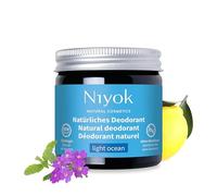 Niyok Desodorante en crema 2 en 1 antitranspirante - Light ocean 40 ml