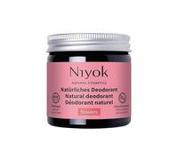 Niyok Desodorante Natural en Crema "Flowers" 40ml - Pack de 2 (Total 80ml)