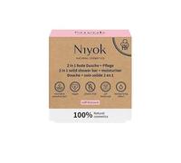 NIYOK - Limpiador Corporal en Pastilla con Loción - Soft Blossom - 80g - Pack de 2