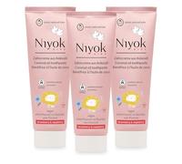 Niyok Pasta de dientes de menta helada 5 x 75 ml con aceite de coco orgánico