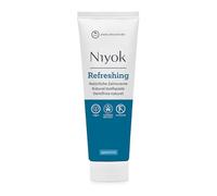 Niyok® Pasta de dientes "Spearmint" (75 ml) • Pasta de dientes remineralizante para dientes sanos • Cuidado natural suave y frescura • Tubo reducido de plástico • Sin flúor ni vegano