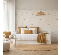 Niza cama nido de madera maciza de araucaria lacada en blanco para colchón de 90