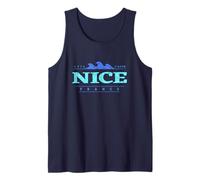 Niza Francia | Nice Côte D'Azur France Shoreline Camiseta sin Mangas