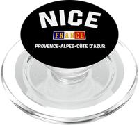 Niza Francia Provenza-Alpes-Costa Azul Bandera de Francia PopSockets PopGrip para MagSafe