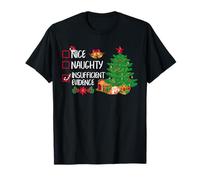Niza Travieso insuficiente evidencia Divertido Pijamas de Navidad Camiseta