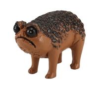 NIZEAMI Grumpy Frog Estatua de sapo, feo enojado al aire libre, para jardín, decoración, estatua, novedad, novedad divertida, oficina en casa, decoración de rana, escultura, duradera