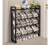 Nizer de estante de zapatos inclinado para armario pasillo entrada estante estrecho de múltiples niveles para Dormitory Precision Laminar Network Shoe Gabinete