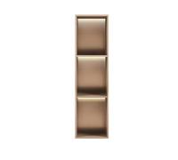 Nizer LED de pared de ducha de acero inoxidable para almacenamiento de baño y cocina, diseño moderno impermeable, solución que ahorra espacio, elegante actualización del hogar