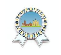 Nizhny Novgorod - Broche con símbolo nacional de Rusia, Medium, Metal