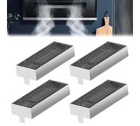 Nizirioo - 4 filtros de carbón activo para campana extractora, filtro de repuesto para Bosch 17004811/ HEZ9VRUD0, Siemens 17004796 / HZ9VRCR0, Neff 17004806 / Z821VR0 y Gaggenau CA282111