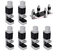 Nizirioo 6 clips de sujeción de metal ajustables, abrazadera de pantalla LCD, herramientas de reparación de pantalla de teléfono