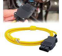 Nizirioo Adaptador de Cable Ethernet OBD2 para BMW - Cable de Extensión V50.3 con ICOM Coding Serie F