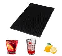 Nizirioo Alfombrilla de goma para bar, 45 x 30 cm, alfombrilla de goteo de silicona, para cafés, bares de café y cocina