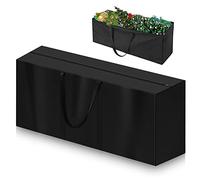 Nizirioo - Bolsa de almacenamiento impermeable de tela Oxford 210D, funda protectora de cojín de jardín con asa