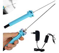 Nizirioo - Broche eléctrico de corte (15 cm, alambre caliente, corte térmico, enchufe europeo, bolígrafo de grabado