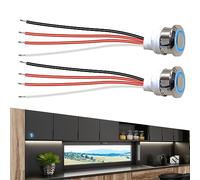 Nizirioo Interruptor Regulador Táctil LED: Vinterruptor Regulador Táctil de 12 V LED, Dimmerabile Senza Livelli Preimpostati Interruptor Tactil per Strisce LED Interruttore Dimmer Tattile LED