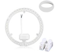 Nizirioo - Kit de conversión de módulo LED de 36 W, kit de conversión de lámpara anular, haz blanco natural para sustitución de luces de techo, lámpara fluorescente circular para cocina