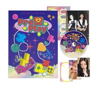 NiziU - NiziU - 1st Single Album [Press Play] (Play Ver.) Photobook + CD-R + Photocards + Photocard Frame + Postcard + Sticker