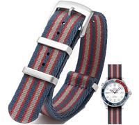 Nizonlaie Correa de reloj de nailon balístico militar con hebilla pesada de 18 mm, 20 mm, 22 mm, 24 mm de grosor, G10, correa de repuesto para reloj inteligente para hombres y mujeres