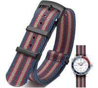 Nizonlaie Correa de reloj de nailon balístico militar con hebilla pesada de 18 mm, 20 mm, 22 mm, 24 mm de grosor, G10, correa de repuesto para reloj inteligente para hombres y mujeres