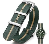 Nizonlaie Correa de reloj de nailon balístico militar con hebilla pesada de 18 mm, 20 mm, 22 mm, 24 mm de grosor, G10, correa de repuesto para reloj inteligente para hombres y mujeres