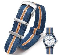 Nizonlaie Correa de reloj de nailon balístico militar con hebilla pesada de 18 mm, 20 mm, 22 mm, 24 mm de grosor, G10, correa de repuesto para reloj inteligente para hombres y mujeres