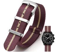 Nizonlaie Correa de reloj de nailon balístico militar con hebilla pesada de 18 mm, 20 mm, 22 mm, 24 mm de grosor, G10, correa de repuesto para reloj inteligente para hombres y mujeres