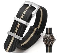 Nizonlaie Correa de reloj de nailon balístico militar con hebilla pesada de 18 mm, 20 mm, 22 mm, 24 mm de grosor, G10, correa de repuesto para reloj inteligente para hombres y mujeres