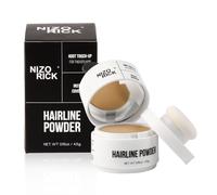 NIZORICK Polvo de raíz, oculta instantáneamente la caída del cabello, polvo para cubrir las raíces del cabello en cabello fino, resistente al agua y de larga duración, 4,5 g/0,15 oz (amarillo medio)