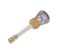 NIZUUONE 4 Flujo de Nylon de Carbono El Ukelele Toys Promueve la Creatividad y la Expresión de la Educación Musical Infantil (Amarillento)