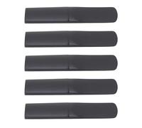 NIZUUONE 5 PCS 2.5 Cañas de Saxofón de Soprano, BB Soprano Sax Reeds Resin Hecha Reed con un Concierto Individual para la Etapa de Práctica Diaria (BLACK)