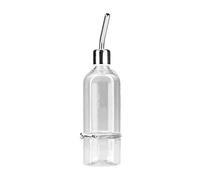 NIZUUONE Alimentador Automático de Conejo Mascota Pezón de Bola de Acero Inoxidable, Alimento para la Barra de Agua Lisa para Hámsters, Chinchilla y Mascotas Pequeñas (S para el tamaño 35-41)