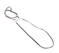 NIZUUONE Brida de Caballo de Piel de Vaca de Tamaño Ajustable con Riendas, Fácil de Limpiar, Brida de Cabezada Ajustable para Montar. (S)