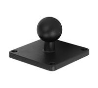 NIZUUONE Dogue Base de Aluminio Liga Base de Aluminio Liga de Vehículos Frontales y Fuera de Carretera con Simple Instalación de Deslizamiento de Goma de Instalación