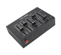 NIZUUONE Equalizador de Audio de Banda de Eq Estéreo con Fuente de Alimentación Aislada para un Sonido de Alta Fidelidad NE5532 Circuito de Control de Volumen Ajuste Ajuste