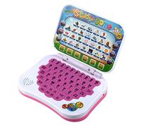 NIZUUONE Juego de Computadora de Juguete para Niños Interactivos para Niños para Que Aprenden Chino Inglés, Juegos de Música para Habilidades Lingüísticas