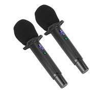 NIZUUONE Micrófono Profesional Karaoke Mic Inalámbrico con Función de Reverberación Diseño de Bobina Dinámica Batería de 1500 MAh para el Estudio de Escenario Singing Home Singing