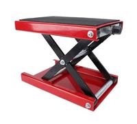 NIZUUONE Motorcycle Lift Tiselor Jack Motorbike Lift Stand Bike Bike 500 Kg Capacidad Ajustable 3.35-13.39in Diseño Plegable de Hierro Pesado Universal para el Mantenimiento de la
